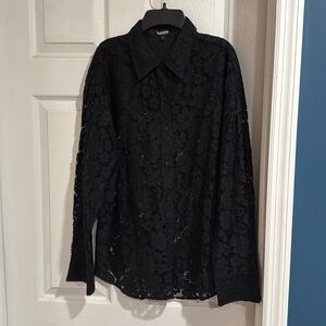 Express women’s button down portofino shirt